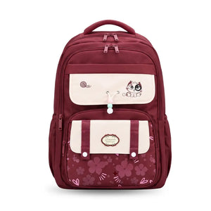 Dakanee 20-Inch High-Capacity O-Level Girls Backpack