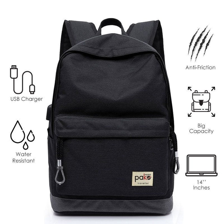 Kaka Canvas Laptop Backpack - KBK541