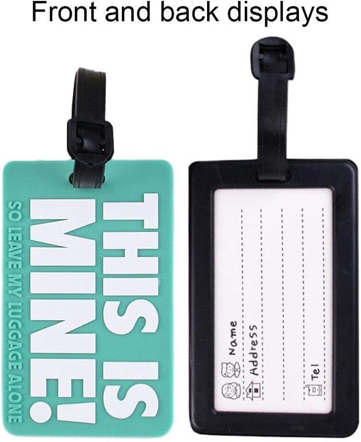 "THIS IS MINE!" Silicone Luggage Tag