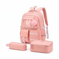 Girls School Bag Set 3-Piece – Water-Resistant School Backpack