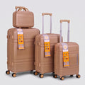 Premium 100% PP Polypropylene Luggage Set with Vanity Case