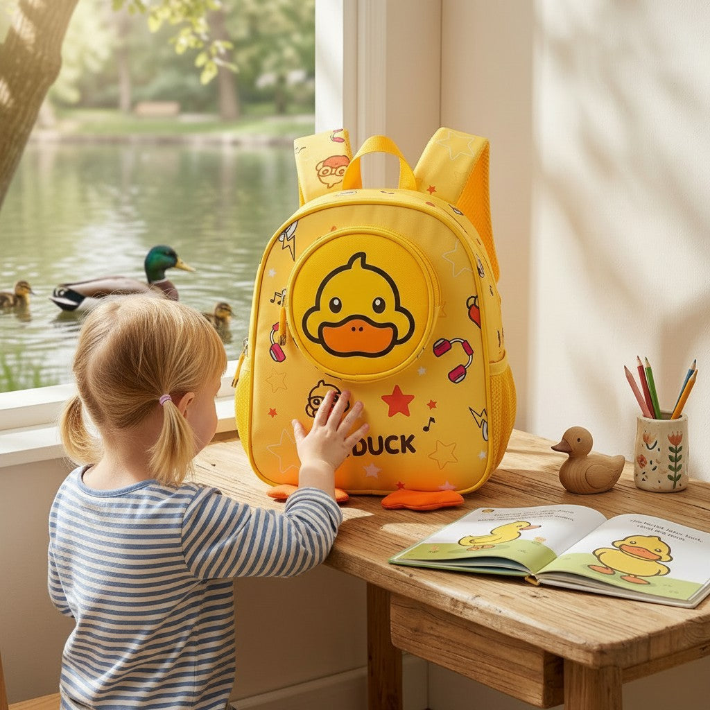 Cute G.DUCK Toddler Backpack - 11" - Kashif Luggage & Bags