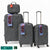 instagon Polypropylene Unbreakable Luggage Set With Vanity Case