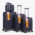 Premium 100% PP Polypropylene Luggage Set with Vanity Case