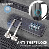 Victoria Tourist Anti-Theft Laptop Backpack with Combination Lock