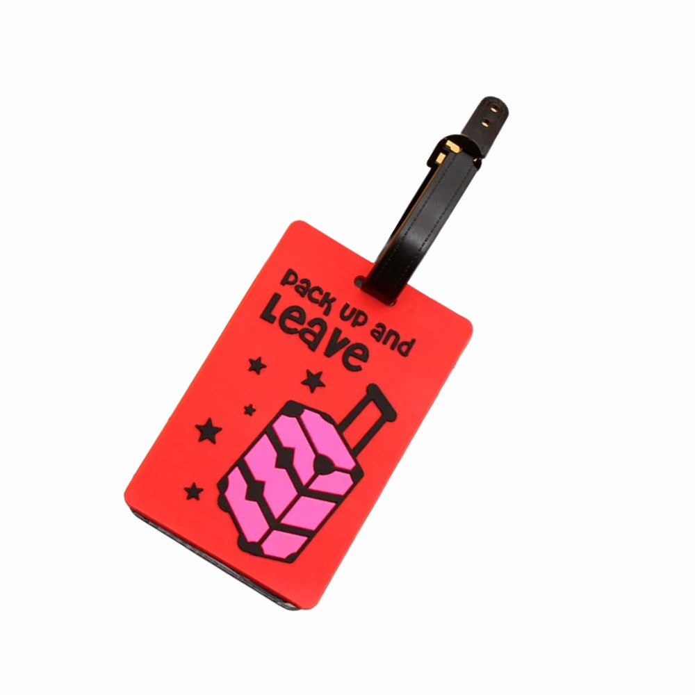 PVC Airplane Luggage Tags