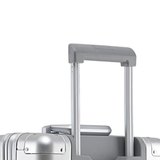 Minimalist Silver Aluminum Large Check-in Suitcase - Kashif Luggage & Bags