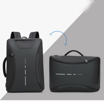 2 in1 New Style Anti-Theft USB Charging Slim Backpack - Kashif Luggage & Bags
