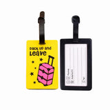 PVC Airplane Luggage Tags