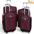 4-Piece Premium Softshell Luggage Set With 4 spinner Wheels