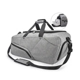 NUBILY Men's Sports Fitness Gym Bag with Shoe Compartment