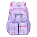 Princess Galaxy School Backpack for Girls 3 - 6 Grade - Kashif Luggage & Bags