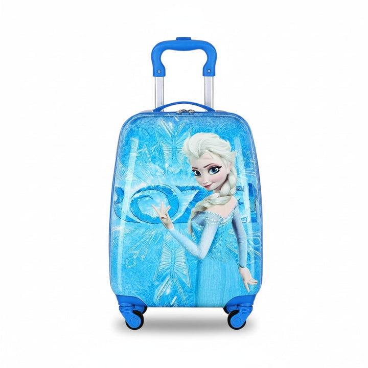 Kids Character Trolley Suitcase-Elsa