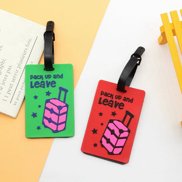 PVC Airplane Luggage Tags - Kashif Luggage & Bags
