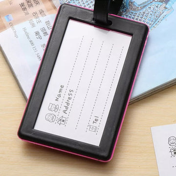 PVC Airplane Luggage Tags - Kashif Luggage & Bags