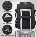 TAURUS Expandable Waterproof Business Laptop Travel Backpack
