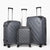 Alpini 3-Piece Hard Shell Spinner Luggage Set