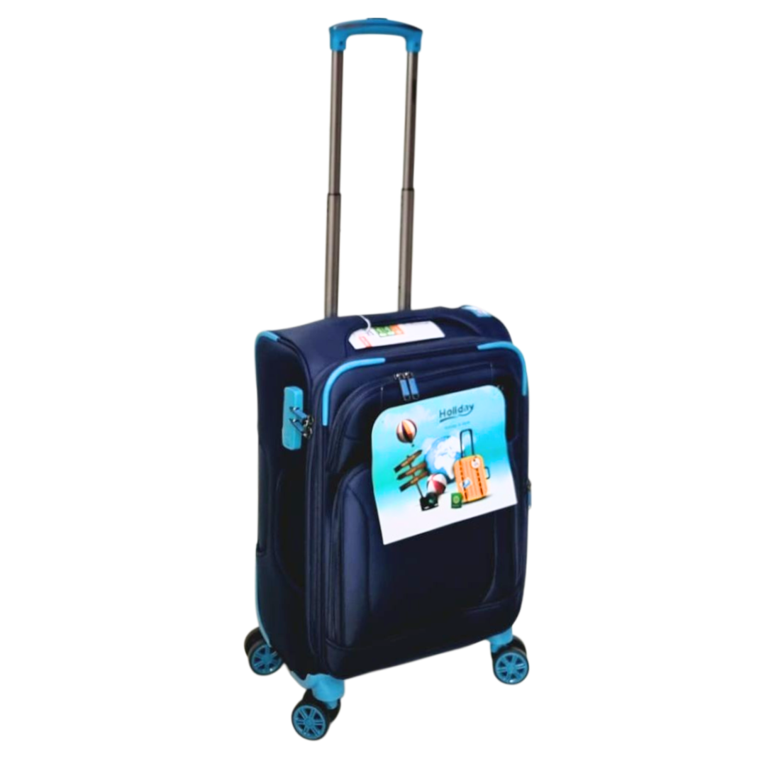 Holiday USA Antitheft Zipper Small 20" Carry-On Bag - Kashif Luggage & Bags