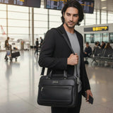 Executive Leather Office Laptop Bag - Kashif Luggage & Bags