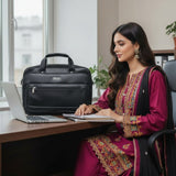 Executive Leather Office Laptop Bag - Kashif Luggage & Bags